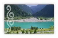 Issyk Lake and Turgen Waterfall